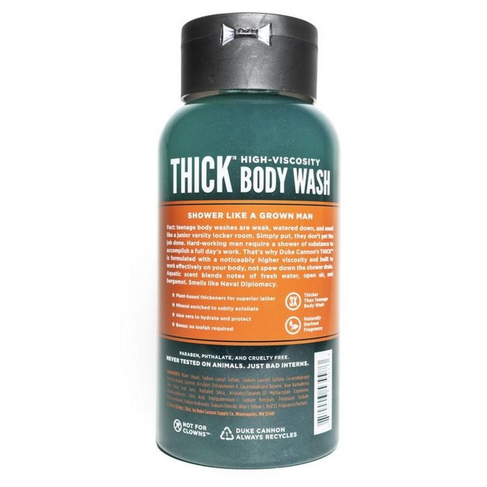 DUKE CANNON - NAVAL DIPLOMACY - THICK HIGH-VISCOSITY BODY WASH - Picture 3 of 3